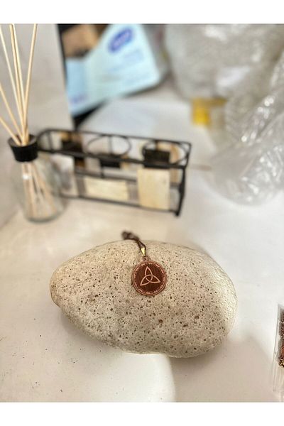 KAVELE 100% Real Pure Copper Motif Copper Necklace