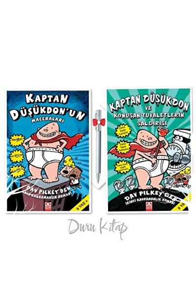 Altın Kitaplar Kaptan Düşükdon 1 Maceraları & Kaptan Düşükdon 2 Konuşan Tuval...