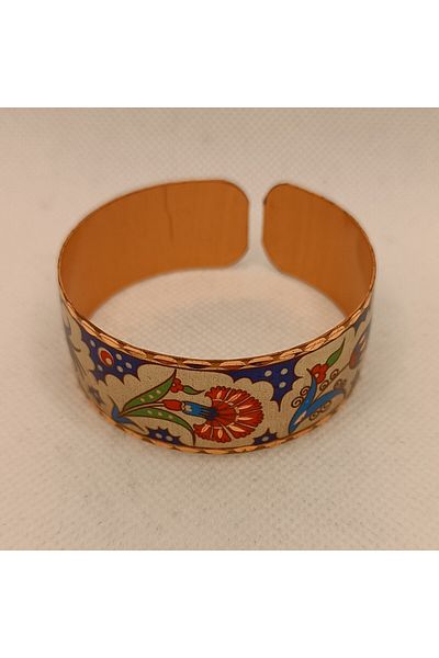 duruaccessories DURU ACCESSORIES 100% Copper Bracelet with Tulips Model