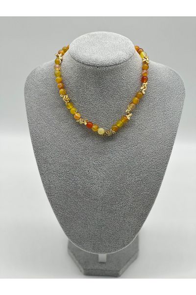 Hobimos 100% Natural Stone Necklace