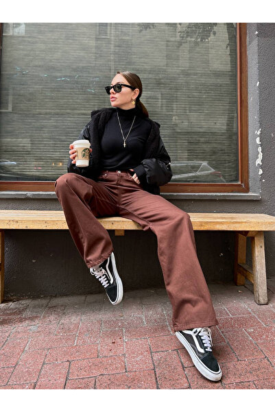 AÈC PRIVÈ ΓΥΝΑΙΚΕΙΑ ΝΕΑ ΣΕΖΟΝ WIDE LEG JEAN (WIDE LEG JEAN) 77