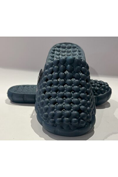 GEZER LACİVERT BALONCUK GÖRÜNÜMLÜ EKSTRA HAFİF HAVUZ PLAJ TERAS BALKON BANYO İŞ EV VE SOKAK TERLİĞİ