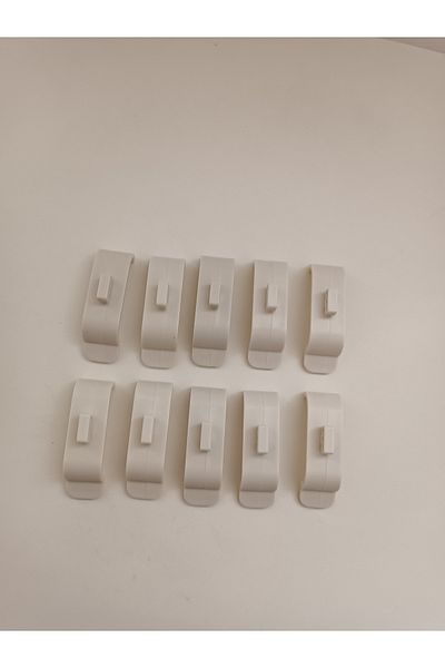 Numaca Roller Zebra Curtain Wide Case 4.5 Cm Practical Corner Bracket Plastic Mounting Bracket 10 Pieces