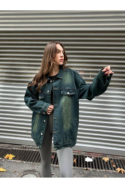 AÈC PRIVÈ JACHETA UNISEX RETRO JEANS LOVER CUPLURI COMBIN 777