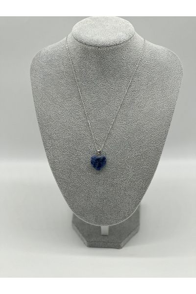 Hobimos 100% Original Natural Stone Women's Necklace Lapis Stone