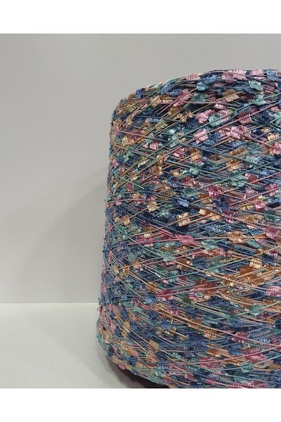 İPLİKOUTLET Πολύχρωμο σχοινί πεταλούδας 200 γραμμάρια