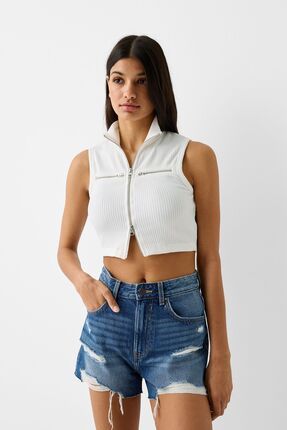 Bershka Distressed denim ort Fiyat Yorumlar Trendyol