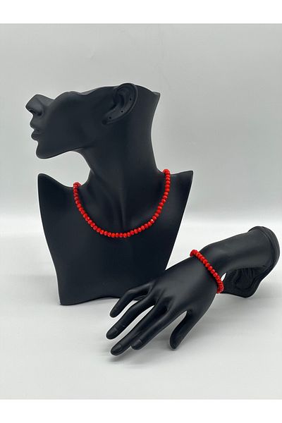 Hobimos Women's Necklace-Bracelet Set