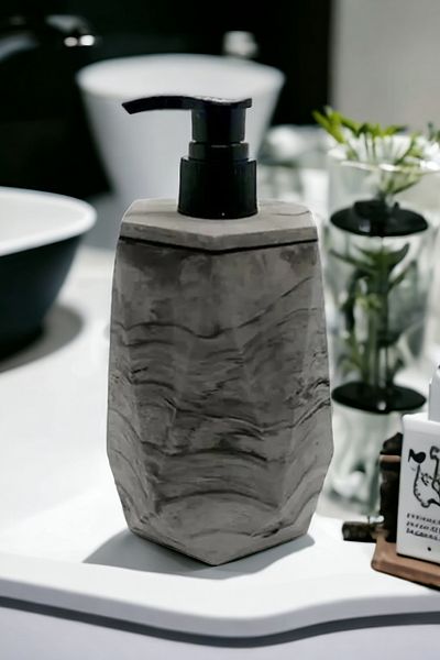 Trust Stone Διανομέας υγρού σαπουνιού Anthracite Marble Series