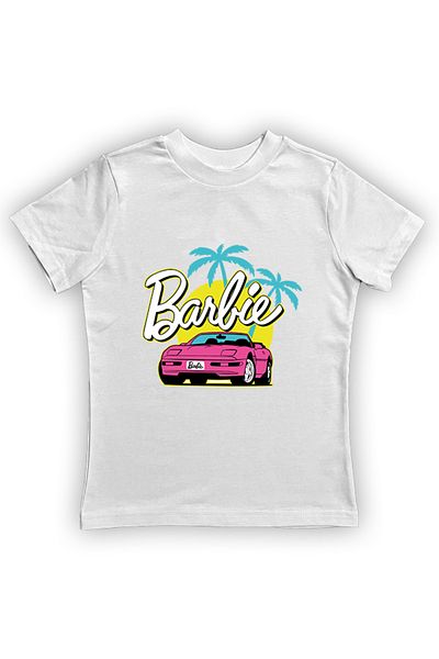Barbie Children's Summer T-Shirt - Printed, Cotton Combed