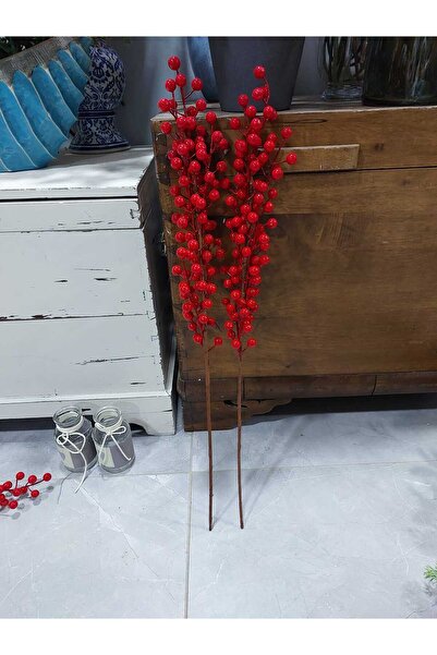 lolipophobi Kokina Dalı, Kokina,2 Adet Yapay Kokina, Yapay Çiçek, Dekor, Yılbaşı