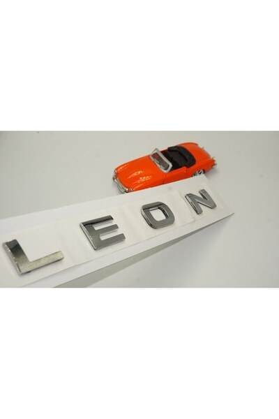 Genel Markalar Seat Leon Krom Abs 3m 3d Bagaj Yazı Logo Orjinal Ürün