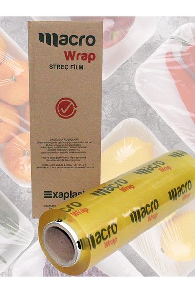 MACRO Wrap Stretch film 45x1000 8 MIC 1 PCS
