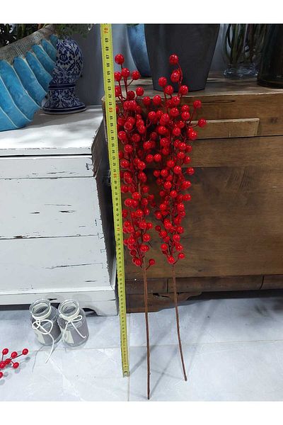 lolipophobi Kokina Branch, Kokina, 2 Pieces Artificial Kokina, Artificial Flower, Decor, New Year