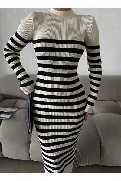 LB Laluna Butik Γυναικείο πλεκτό φόρεμα