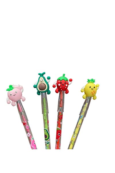 SAYAR Yumurtlayan Kalem Elma,Avokado,Çilek ve Ananas - 4'lü Set