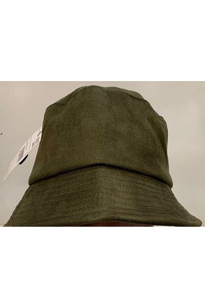 SUYİTTİ ARICI STORE WINTER SUEDE GREEN COLOR FEDRAL HAT