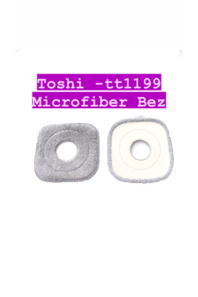 Genel Markalar Temiz Ve Kirli Su Ayıran Mopun Microfiber Bezı- 2'li Set