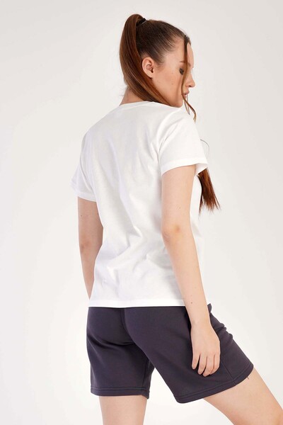 VİENETTA Set de pijamale cu mânecă scurtă cu 3 fire pentru femei
, 301011