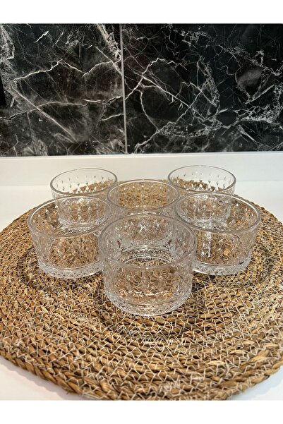 ALBAK Life 6'lı Cam Kase Çerezlik