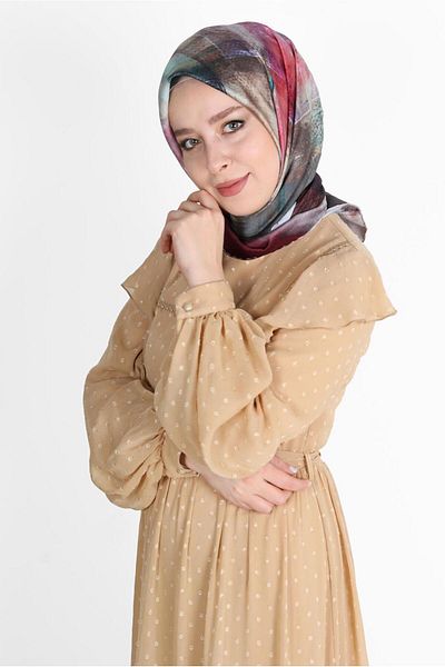 Alvina Φουλάρι ALVİNA DIGITAL TWILL 8100