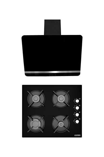 Alveus NEW STAR 2'Lİ SİYAH ANKASTRE SET [BİNDESİT-GLS640]