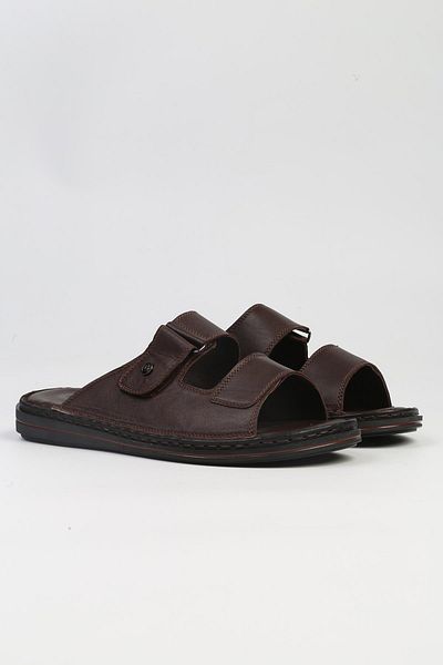 Pierre Cardin ® |   PC-5111-3892 Καφέ-Ανδρικές Παντόφλες