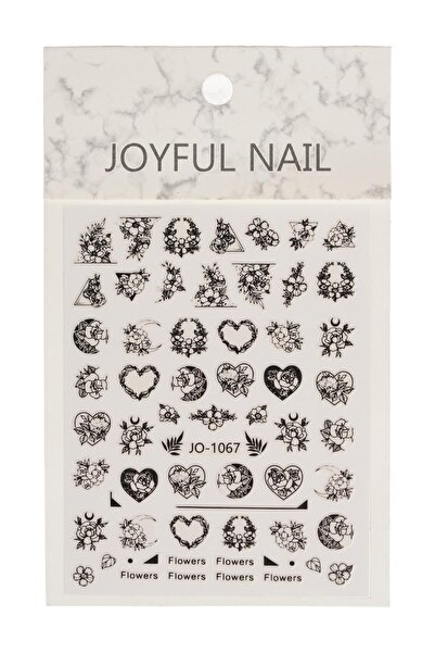 MOZIUR Tırnak Sticker Süs (KENDİNDEN YAPIŞKANLI) - 1067