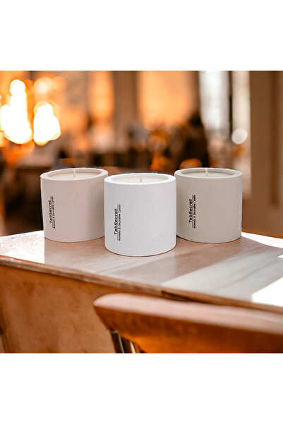 TabSecret Candle Zindelik Enerjisi / Vanilyalı Mocha Aromaterapi 3'lü Meditas...