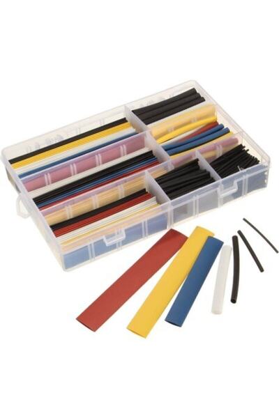 SANEC Isı Polyolefin Shrink Boru Daralan Makaron Set Kutulu 140'lı