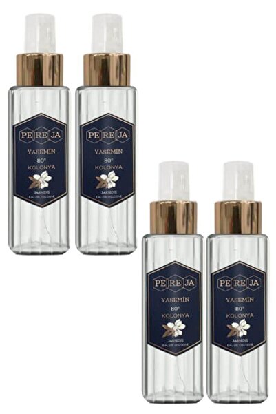 Pereja Yeşil Çay Kolonyası 100 ml Pet Ambalaj 4 Lü