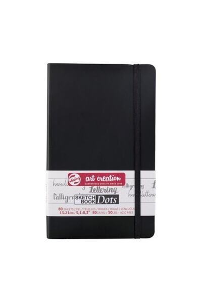 Generic Brand Plica de schițe Pika 13x21cm cu puncte 80 gr / 80 pagini