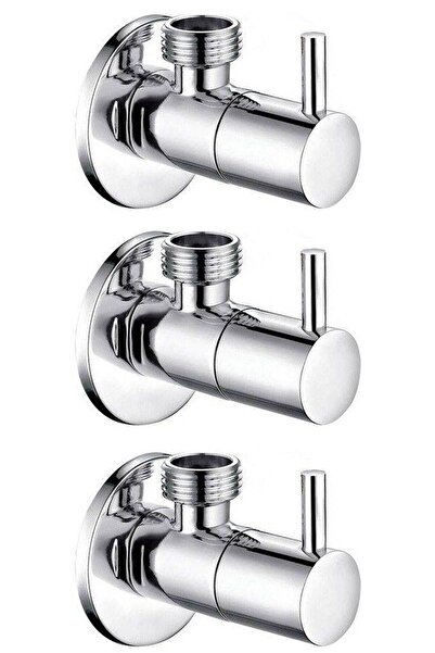 AKTUNA 3 Adet Aç Kapa Çubuk Kollu Klozet Taharet Musluğu