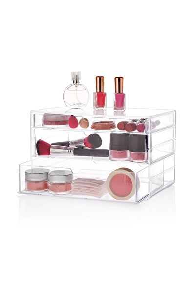 EsdaStore Üç Çekmeceli Makyaj Organizeri