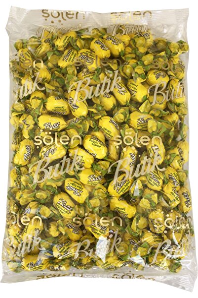 Şölen Boutique Lemon Flavored Toffe Candy 1 kg