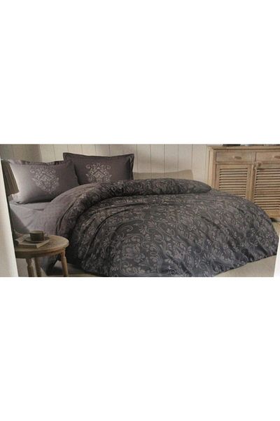 Özdilek Antico Single Duvet Cover Set Anthracite