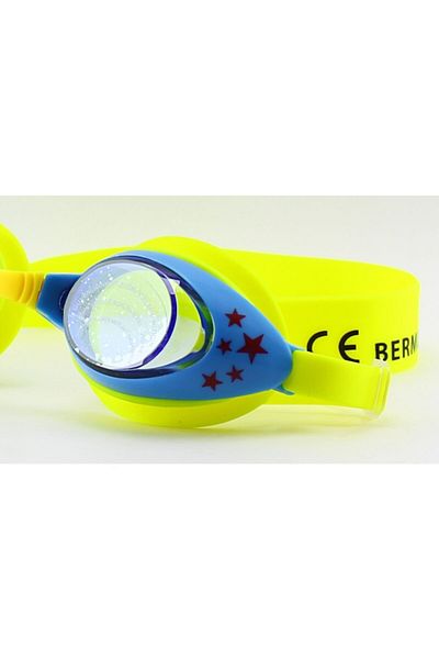 BERMUDA Aydeniz Wholesale- Rh4000 Goggles Children's Silicone Swimming Goggles Patterned - Boxed