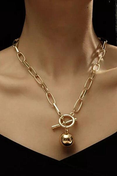 ESUSO Gold Kaplama Kadın Kolye