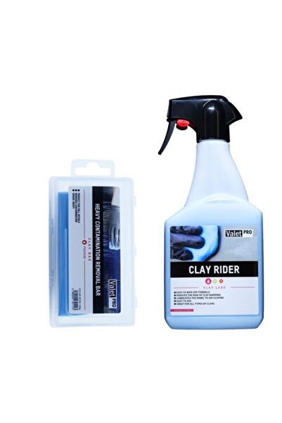 Valet Pro Clay Rider Kil Kaydırıcı Ve Mavi Kil Yüzey Tem.Seti