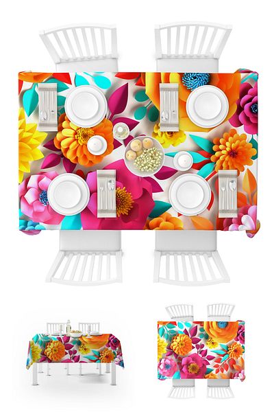 Filamente Digital Print Tablecloth