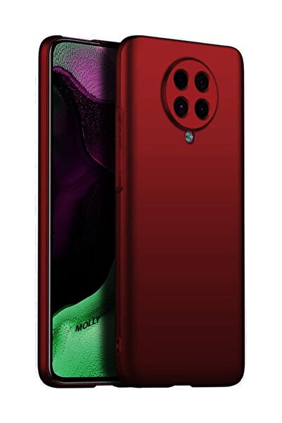 Molly Poco F2 Pro Uyumlu Bordo Guardian Silikon Kılıf