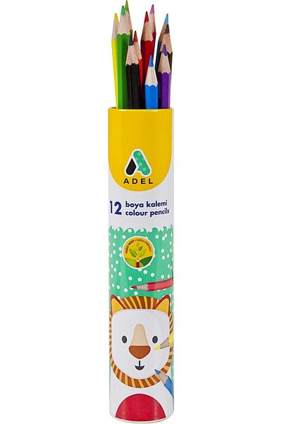 Adell Adel Dry Paint Pen 12 Colors Metal Tube F2112315013