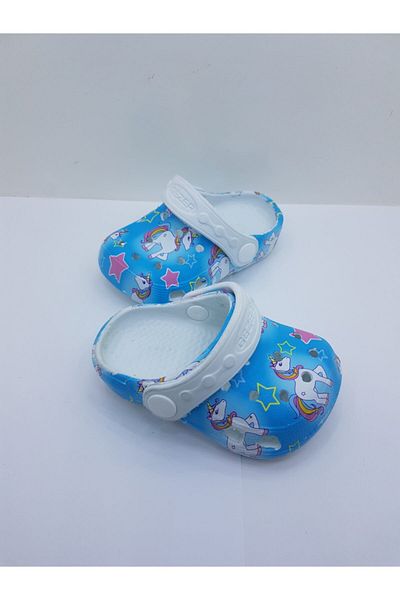 GEZER Baby Girl Blue Sandals Slippers