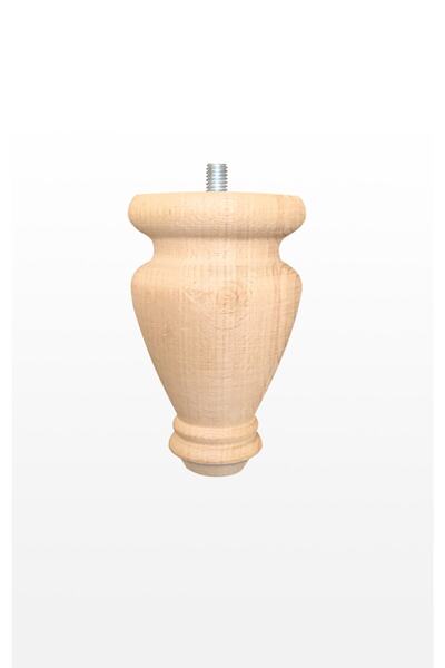 turanahşap Ham Ahşap Koltuk- Kanepe Ayağı Uzunluk: 15 Cm /kalınlık :9 Cm /