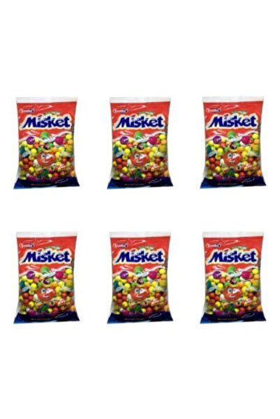 SAADET Misket Sakız 5,5 gr 6 Paket 182 Adet