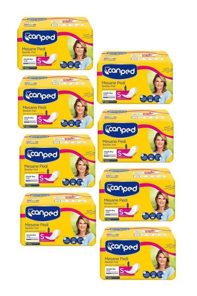 Canped Mesane Pedi Küçük Boy Small 12 Li (8 Adet)