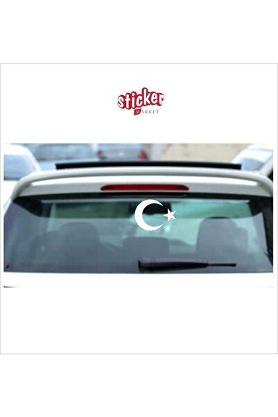 Sticker Market Moon Star White Sticker