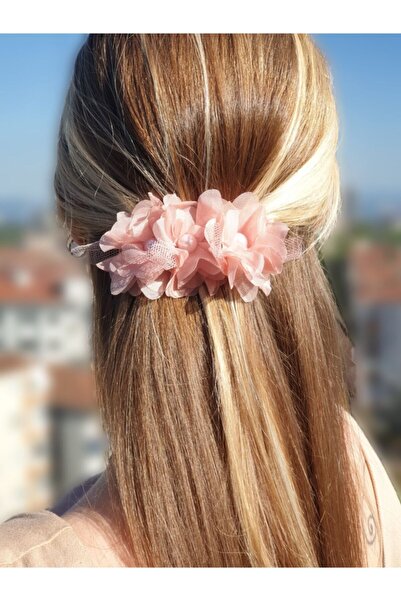 Melkady Aksesuar Melkady 233tpu - إبزيم أوتوماتيكي فاخر باللؤلؤ والزهور