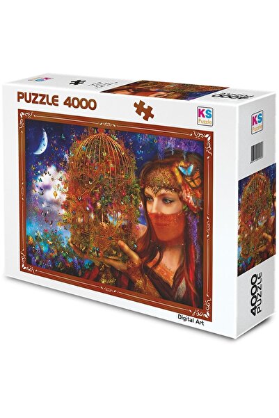 Ks Puzzle Brand 11295 Puzzle 4000/Each Buttler Fly Puzzle 4000 Pieces Pedal V...