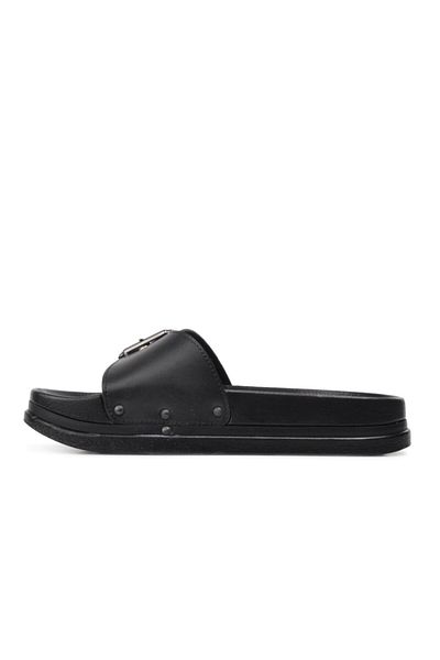 Pierre Cardin 6787 Black Women's Slippers